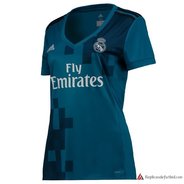 Camiseta Real Madrid Mujer Tercera equipación 2017-2018